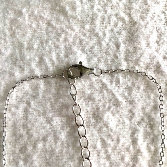 Petite Sterling Silver ‘Faith’ Necklace - Picture 5 of 5